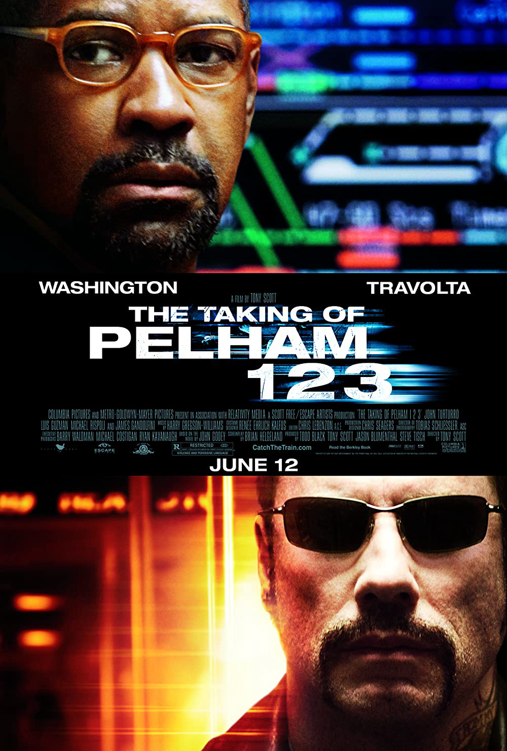 Poster Phim Chuyến Tàu Định Mệnh (The Taking of Pelham 1 2 3)