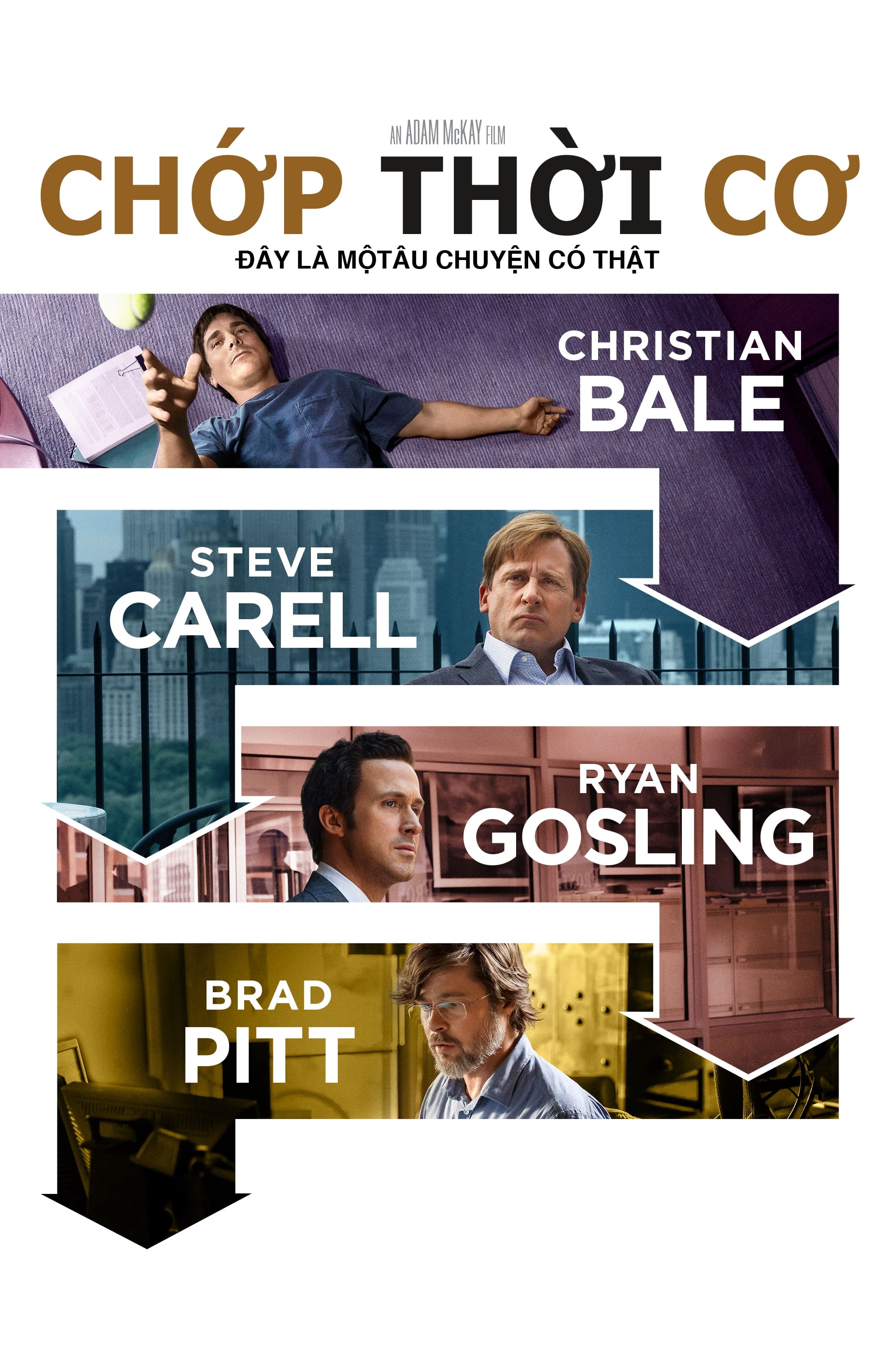 Poster Phim Đại Suy Thoái (The Big Short)