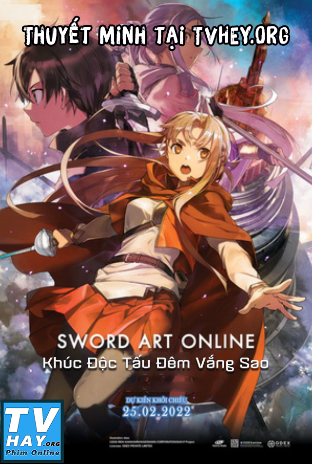 Xem Phim Đao Kiếm Thần Vực: Cấp Tiến – Khúc Độc Tấu Đêm Vắng Sao (Sword Art Online Progressive: Aria of a Starless Night)