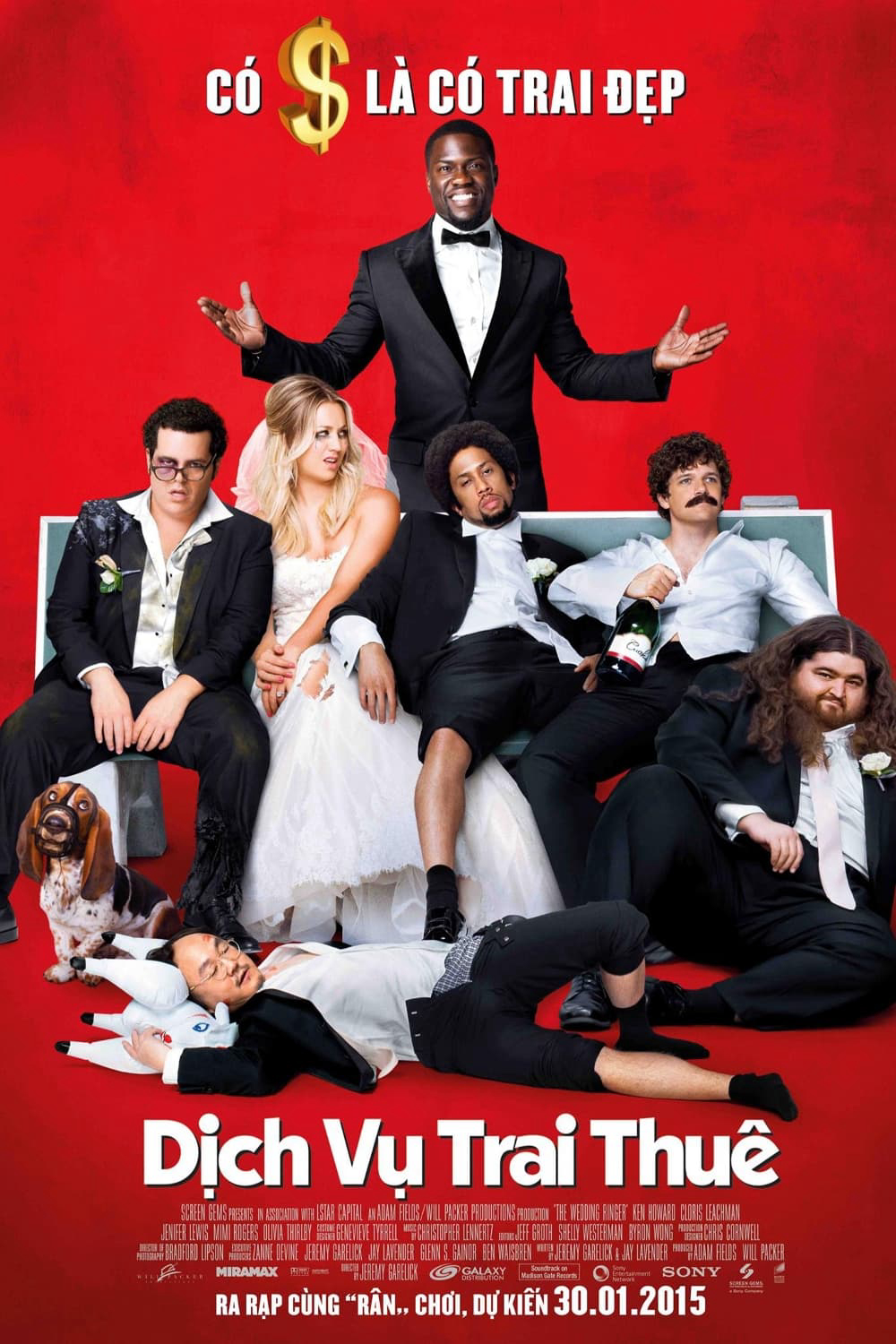 Xem Phim Dịch Vụ Trai Thuê (The Wedding Ringer)