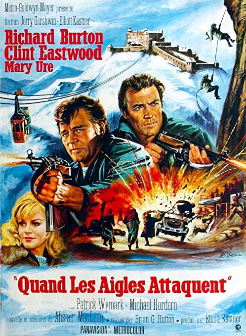 Poster Phim Đột Kích Tổ Đại Bàng (Where Eagles Dare)