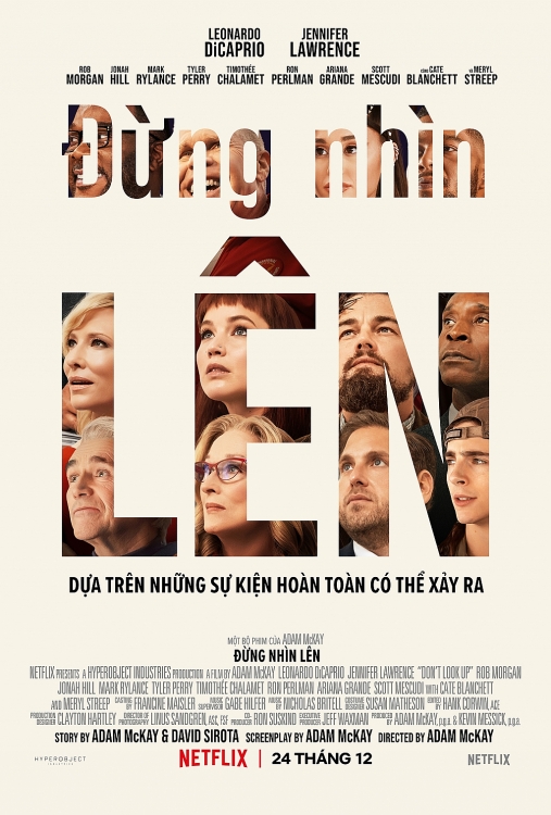 Poster Phim Đừng Nhìn Lên (Don't Look Up)