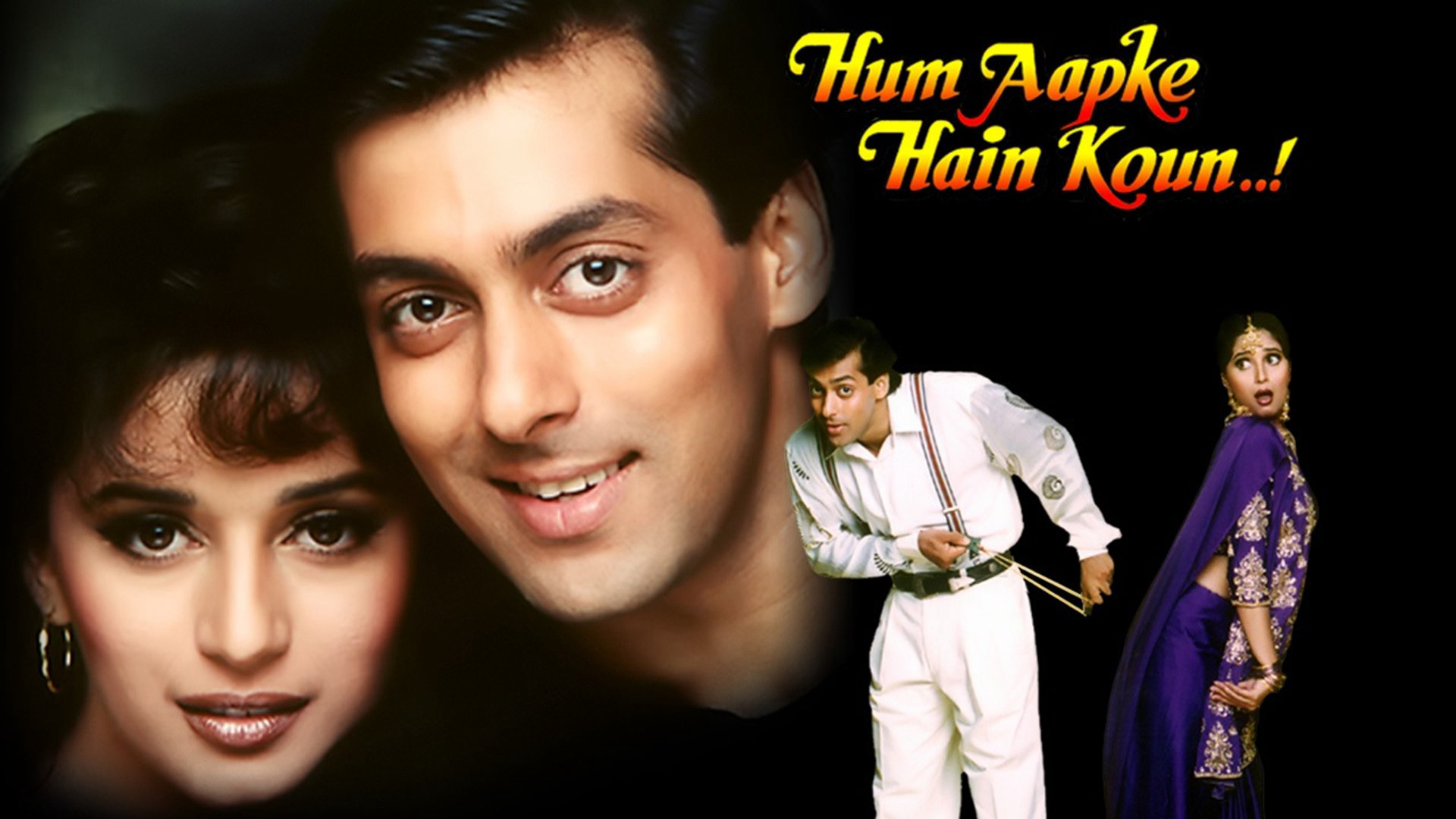 Poster Phim Em là gì của anh (Hum Aapke Hain Koun)