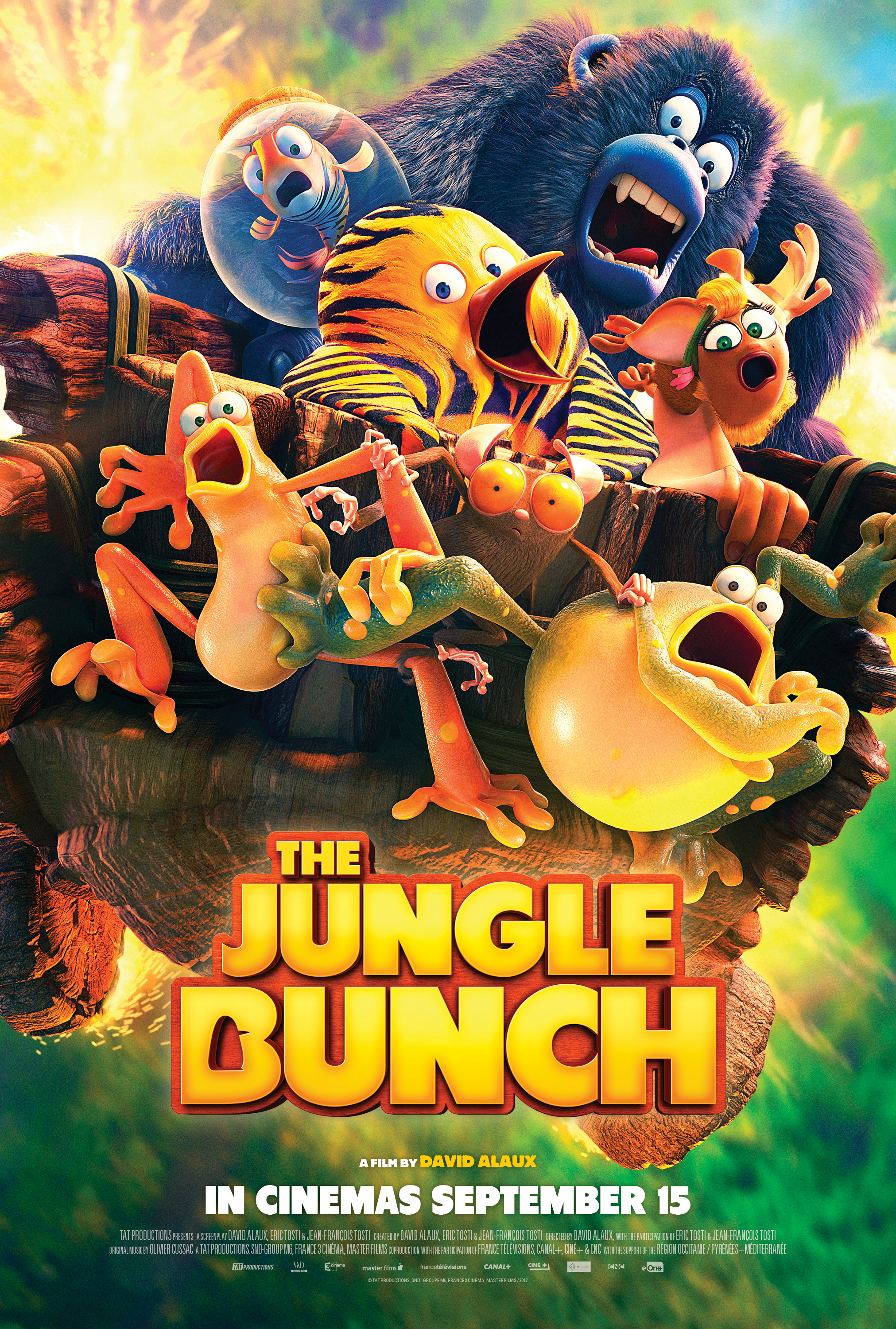 Xem Phim Hổ Cánh Cụt Và Biệt Đội Rừng Xanh (The Jungle Bunch)