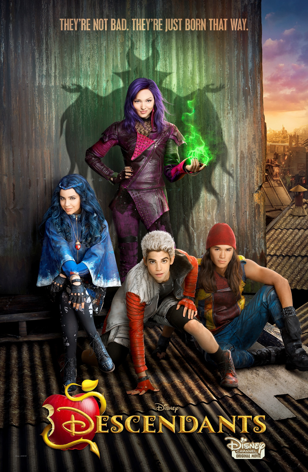 Poster Phim Hội Pháp Sư Tuổi Teen (Descendants)