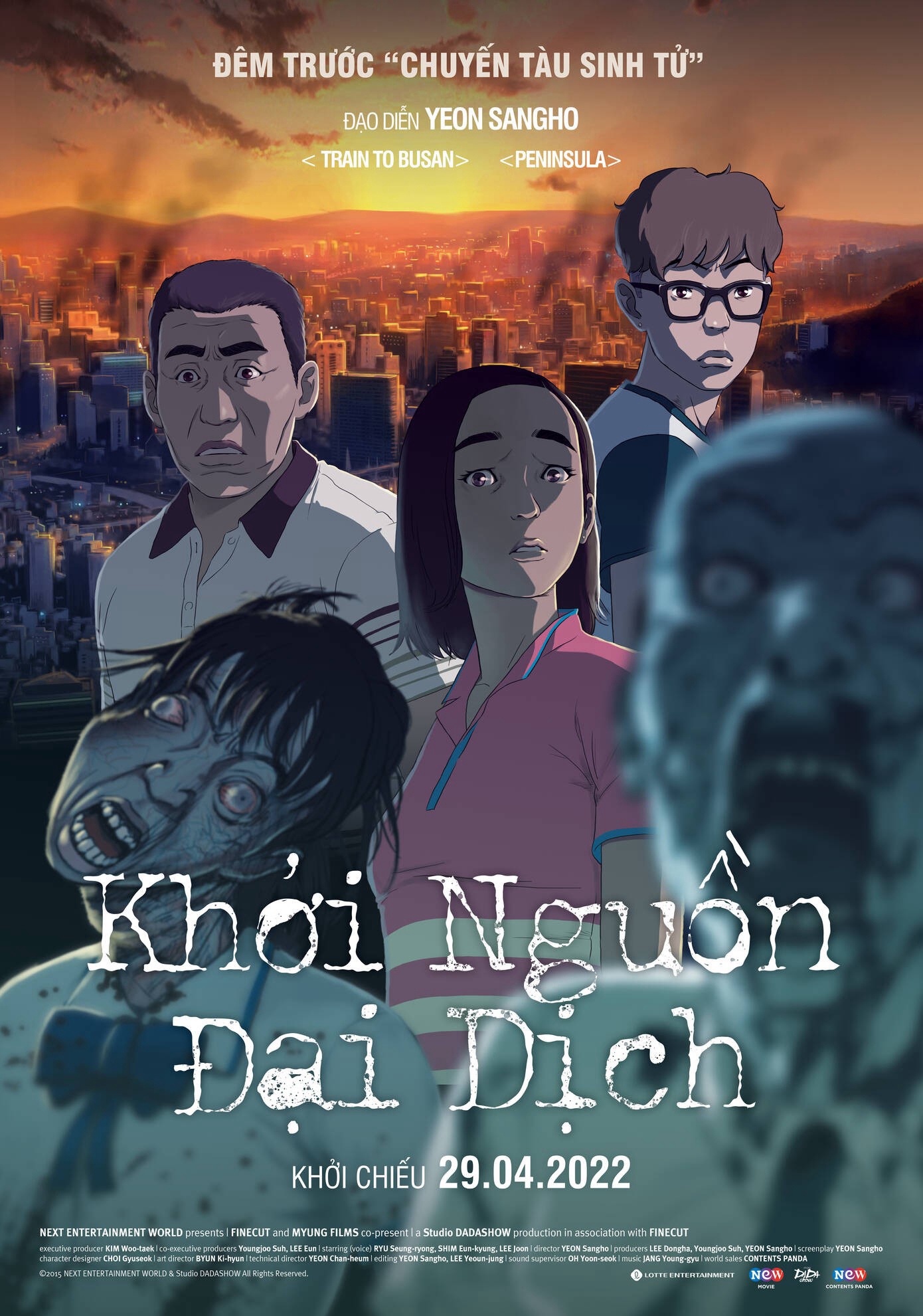 Poster Phim Khởi Nguồn Đại Dịch (Seoul Station / Ga Seoul)