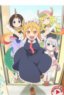 Xem Phim Kobayashi-san Chi no Maid Dragon (Bé Rồng Hầu Gái Của Kobayashi-san - Miss Kobayashi&#039s Dragon Maid)