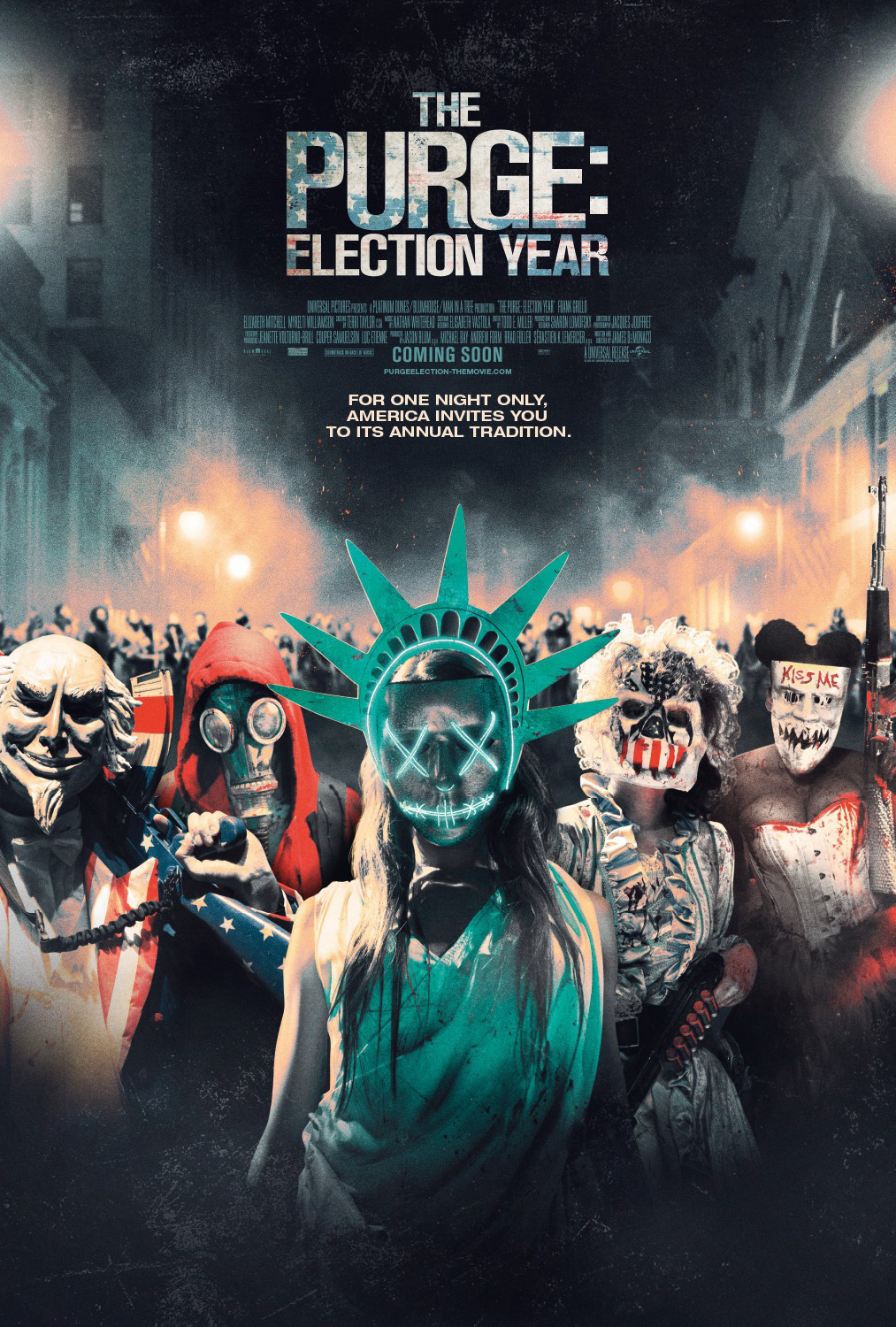 Xem Phim Lễ Thanh trừng: Năm bầu cử (The Purge: Election Year)