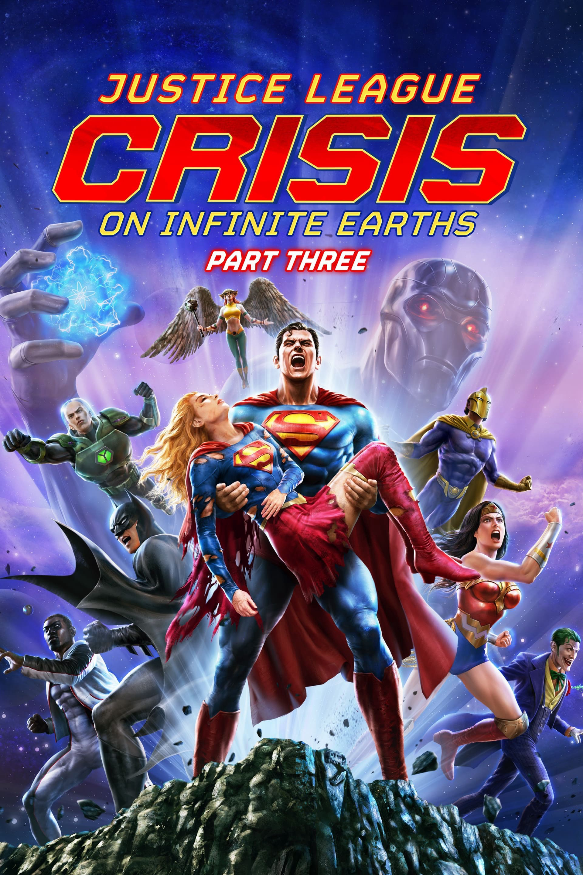 Poster Phim Liên Minh Công Lý: Khủng Hoảng Trên Trái Đất Vô Tận Phần Ba (Justice League: Crisis on Infinite Earths Part Three)