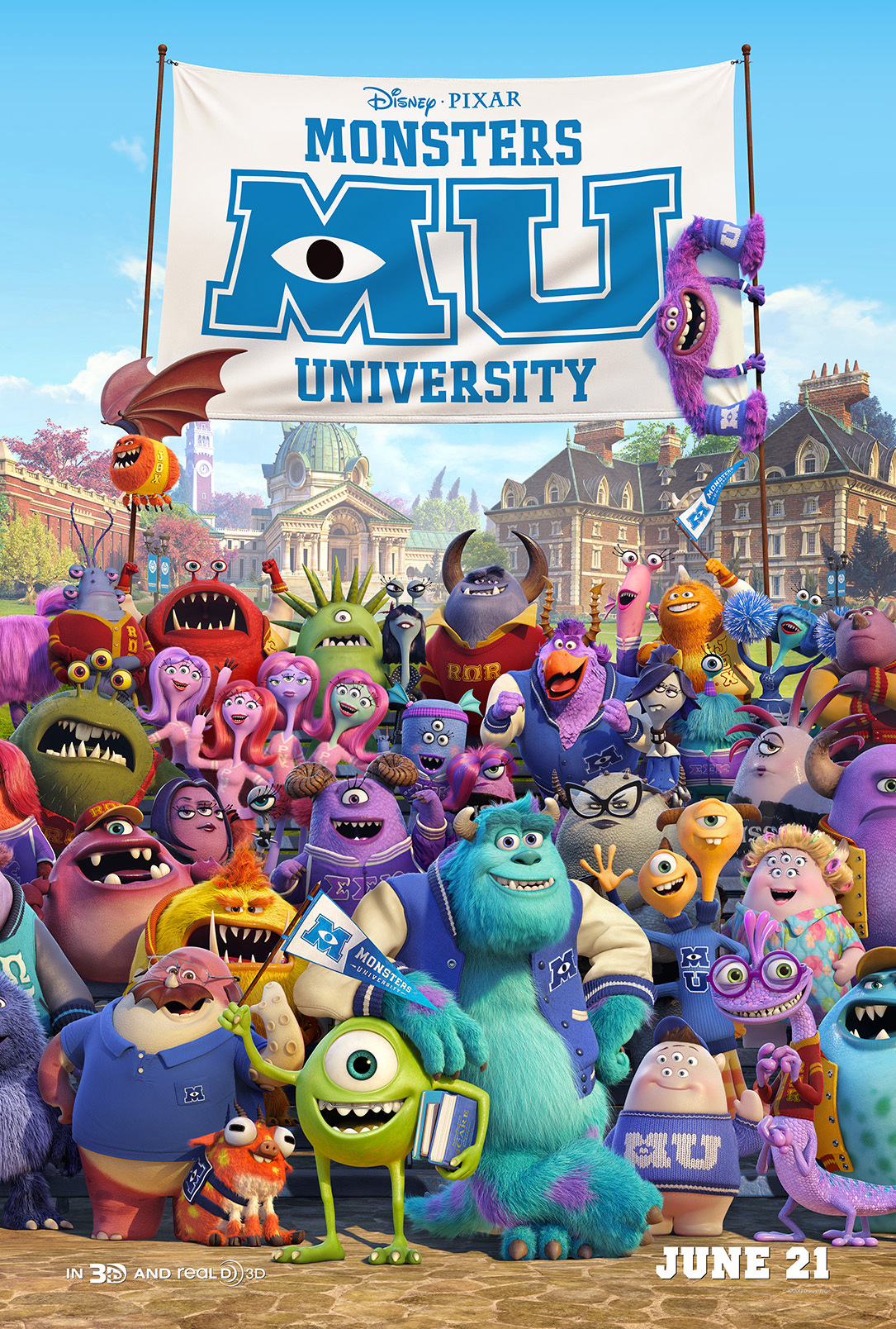 Xem Phim Lò Đào Tạo Quái Vật (Monsters University)