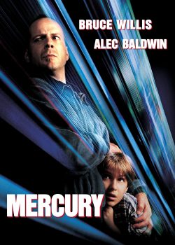 Poster Phim Mật Mã Sao Thủy (Mercury Rising)