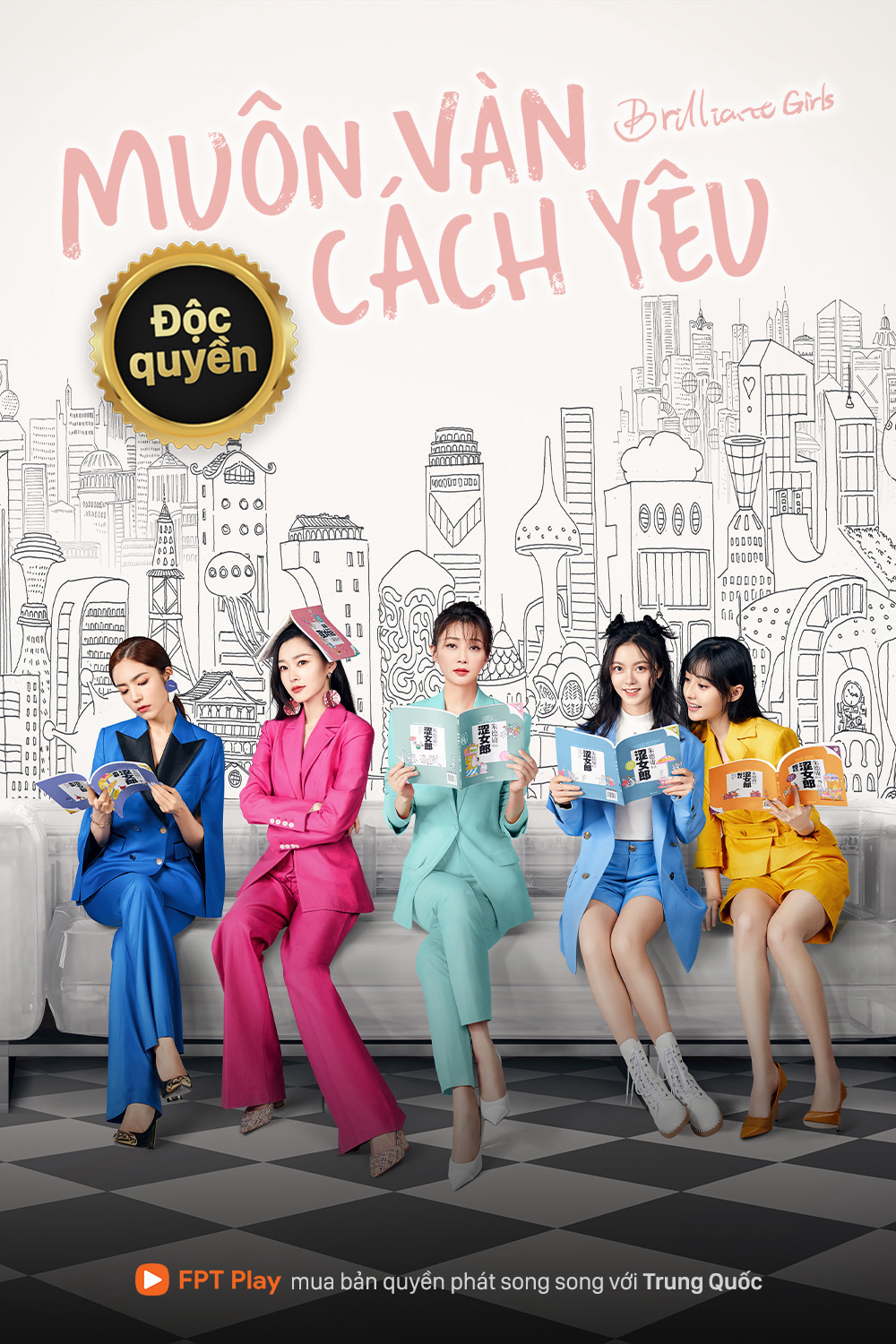 Poster Phim Muôn Vàn Cách Yêu (Brilliant Girls)