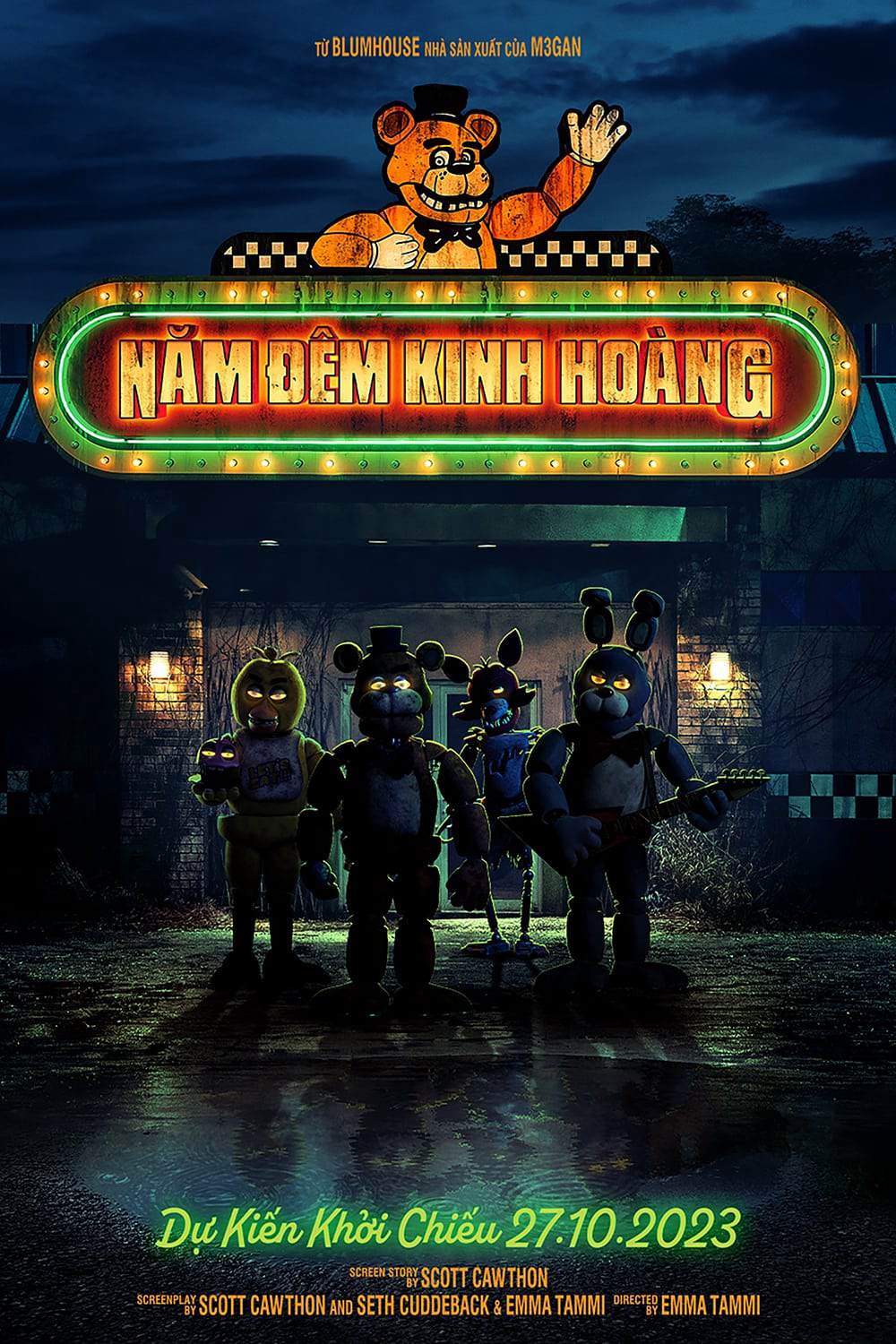 Xem Phim Năm Đêm Kinh Hoàng (Five Nights at Freddy's)