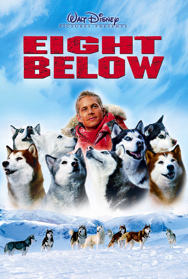 Poster Phim Những Chú Chó Dũng Cảm (Eight Below)