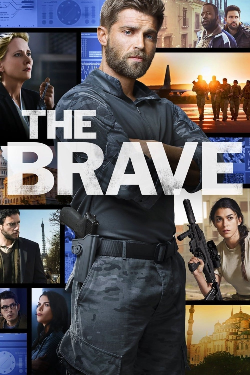 Poster Phim Những Kẻ Can Trường (The Brave)