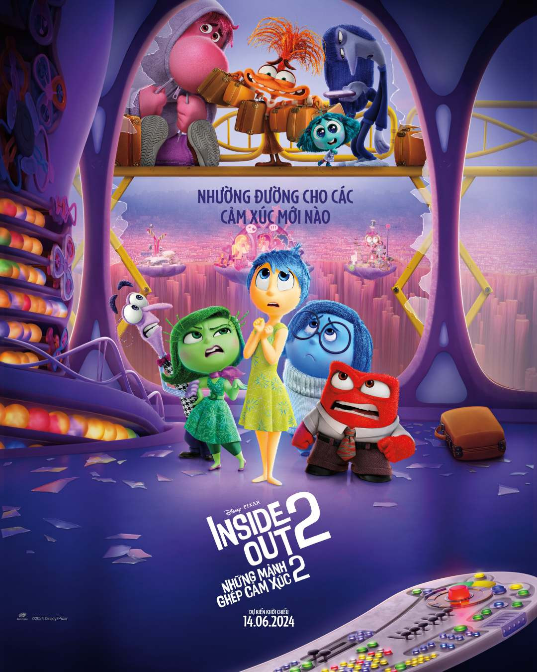 Xem Phim Những Mảnh Ghép Cảm Xúc 2 (Inside Out 2)