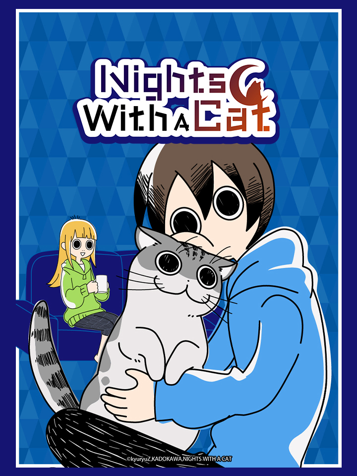 Xem Phim Nights with a Cat (夜は猫といっしょ)