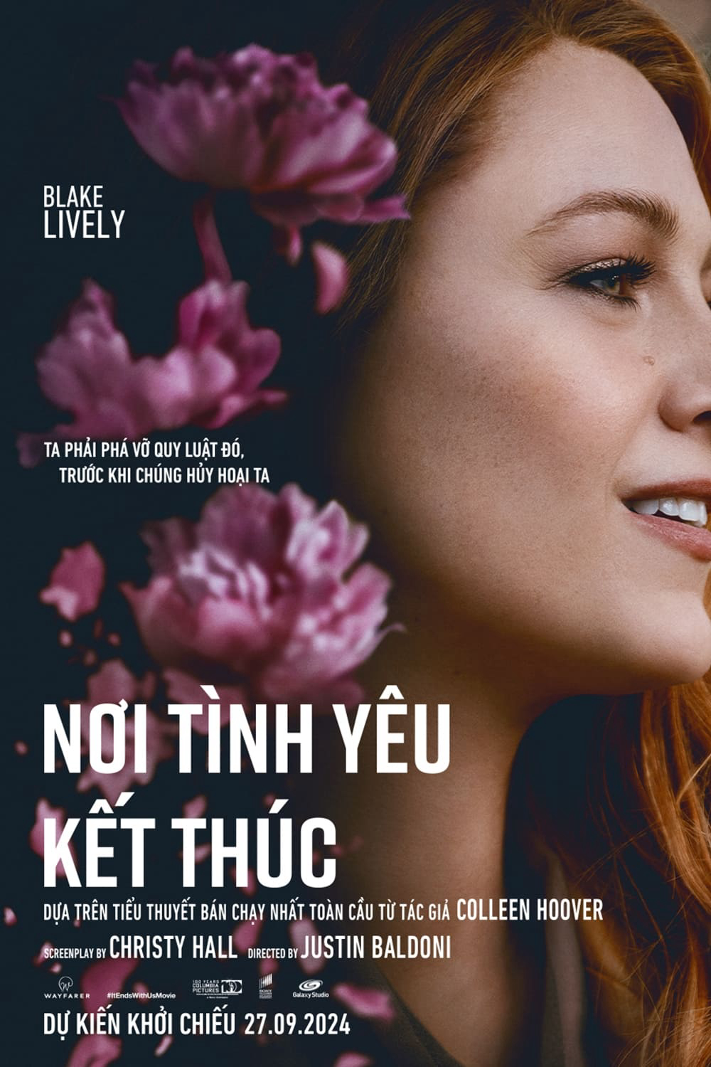 Poster Phim Nơi Tình Yêu Kết Thúc (It Ends with Us)