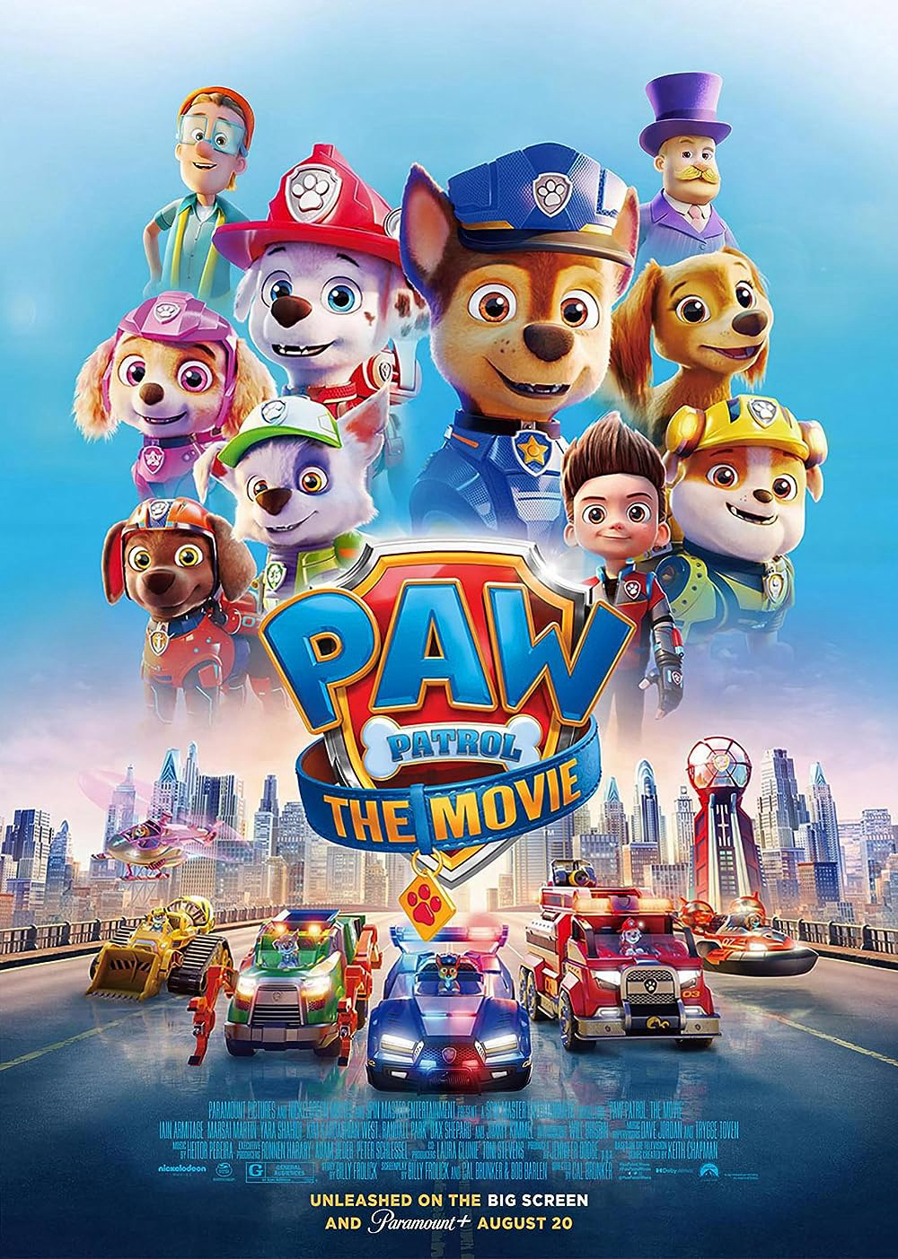 Xem Phim Paw Patrol: Đội đặc nhiệm siêu đẳng (Paw Patrol: The Movie)