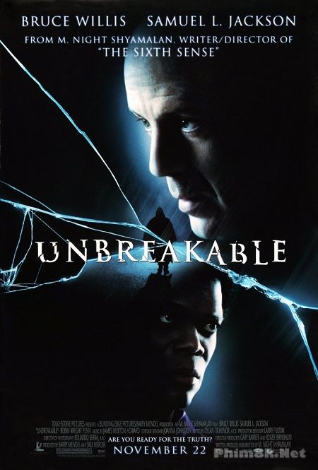 Poster Phim Bất Khả Xâm Phạm (Unbreakable)