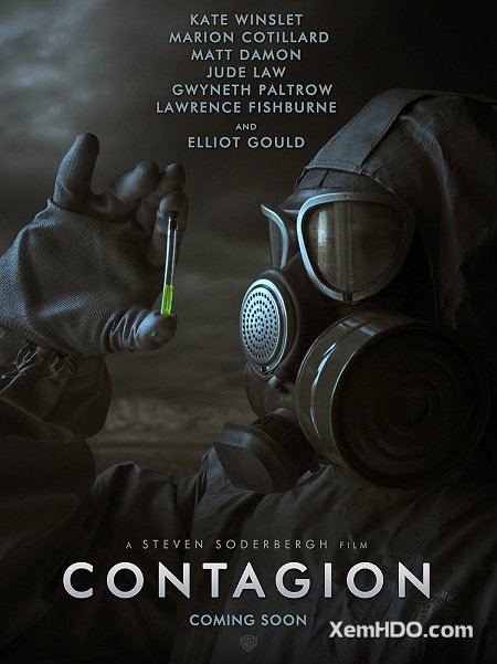 Poster Phim Bệnh Truyền Nhiễm (Contagion)