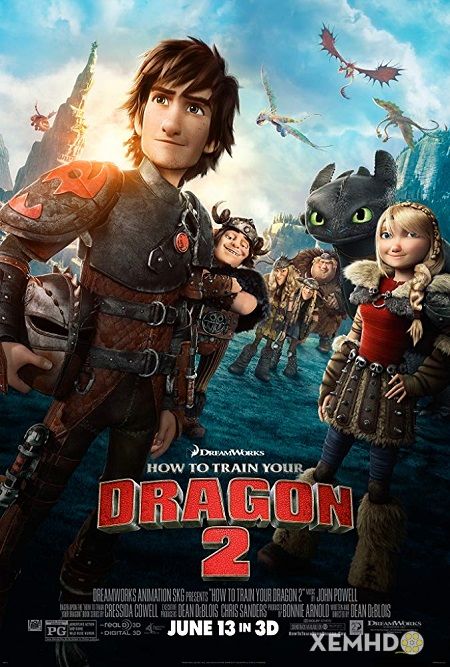 Xem Phim Bí Kíp Luyện Rồng 2 (How To Train Your Dragon 2)