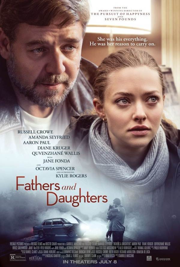 Poster Phim Cha Và Con Gái (Fathers And Daughters)