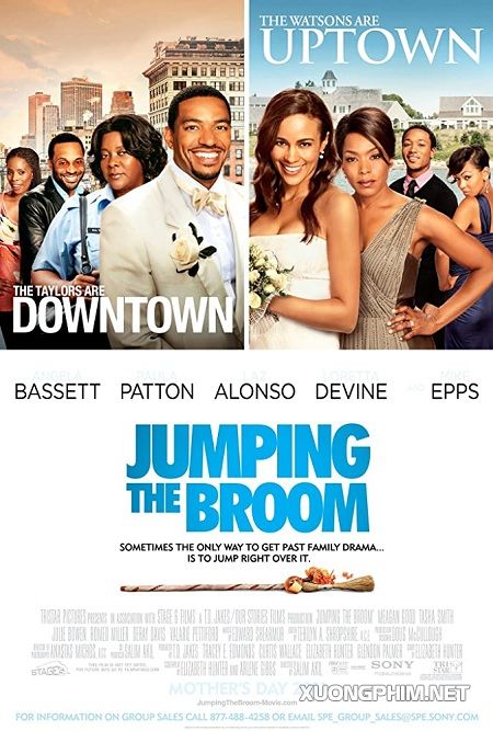 Xem Phim Đại Chiến Thông Gia (Jumping The Broom)