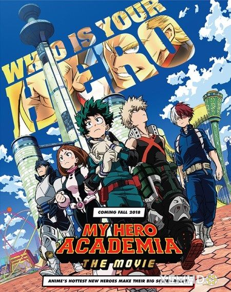 Xem Phim Học Viện Siêu Anh Hùng: 2 Người Hùng (My Hero Academia The Movie: Two Heroes)