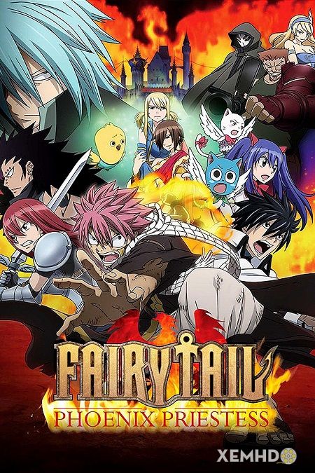 Xem Phim Hội Pháp Sư Movie 1: Nữ Tế Của Phượng Hoàng (Fairy Tail Movie 1: The Phoenix Priestess)