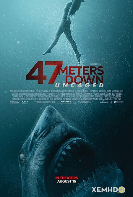 Xem Phim Hung Thần Đại Dương 2: Thảm Sát (47 Meters Down: Uncaged)