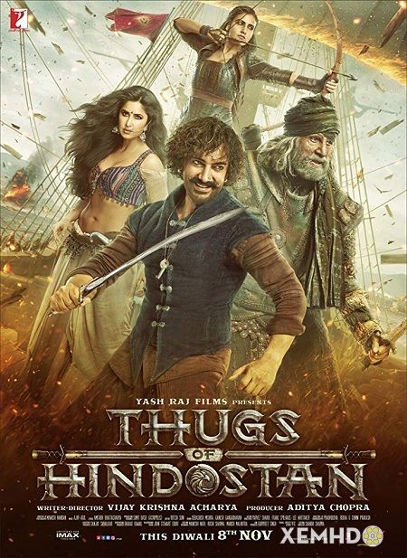 Xem Phim Kẻ Cướp Vùng Hindostan (Thugs Of Hindostan)