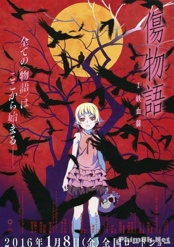 Xem Phim Kizumonogatari Movie 1: Thiết Huyết (Kizumonogatari Movie I: Tekketsu-hen)