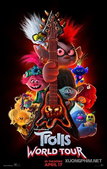 Xem Phim Quỷ Lùn Tinh Nghịch: Chuyến Lưu Diễn Thế Giới (Trolls World Tour)