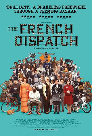 Poster Phim Tờ Báo The French Dispatch (The French Dispatch)