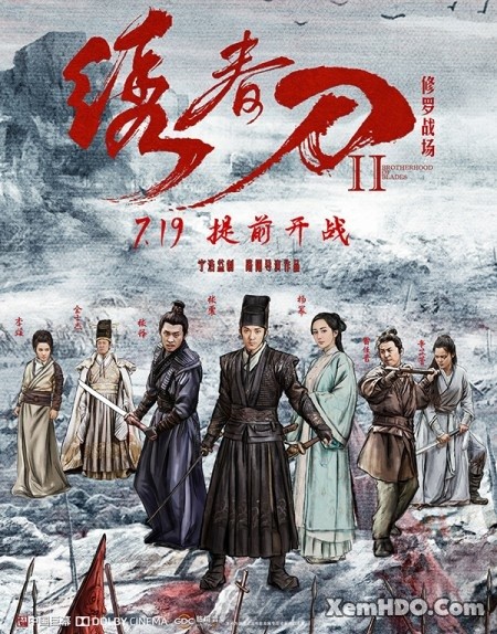 Xem Phim Tú Xuân Đao 2: Chiến Trường Tu La (Brotherhood Of Blades 2: The Infernal Battlefield)