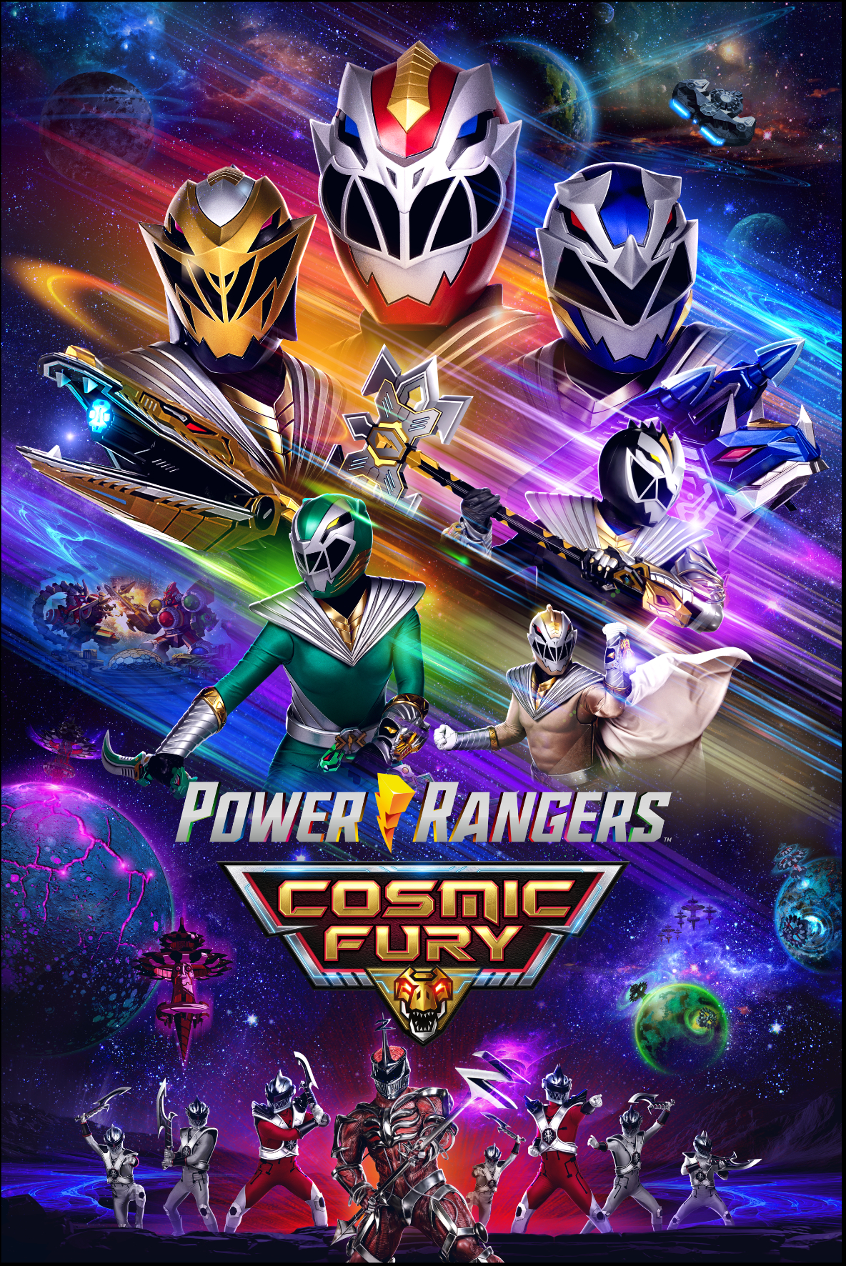 Xem Phim Power Rangers: Vũ trụ cuồng nộ (Power Rangers Cosmic Fury)