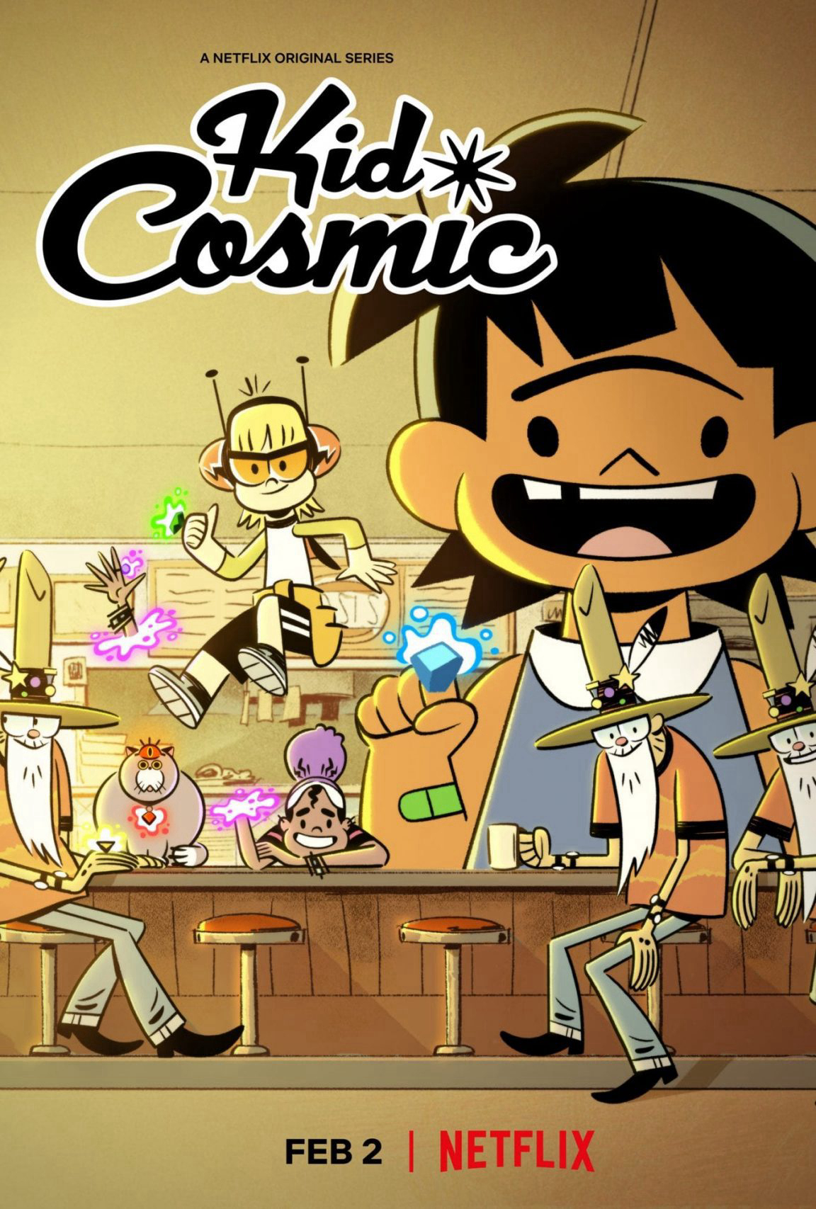 Xem Phim Siêu nhóc vũ trụ (Phần 1) (Kid Cosmic (Season 1))