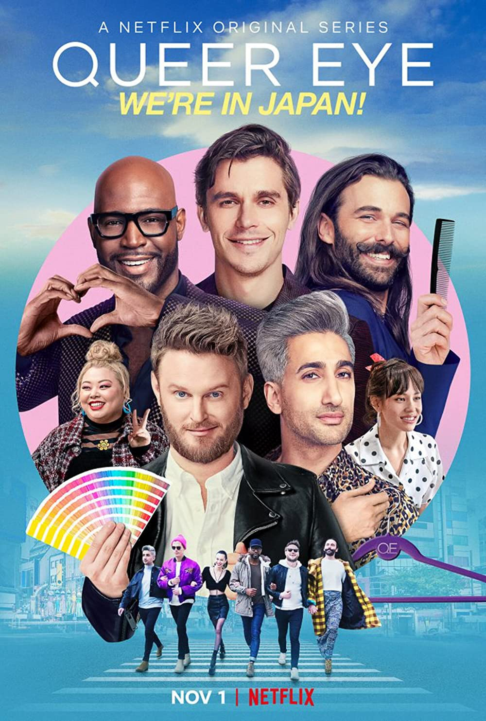 Poster Phim Sống chất: Chào Nhật Bản (Queer Eye: We're in Japan!)