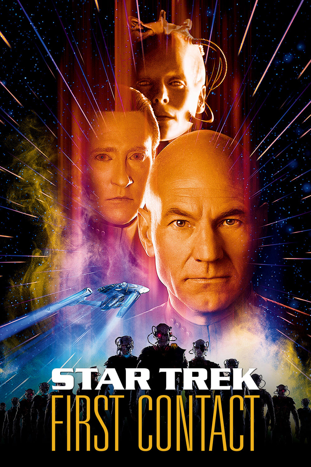 Poster Phim Star Trek- First Contact (Star Trek: Lần Đầu Gặp Mặt)