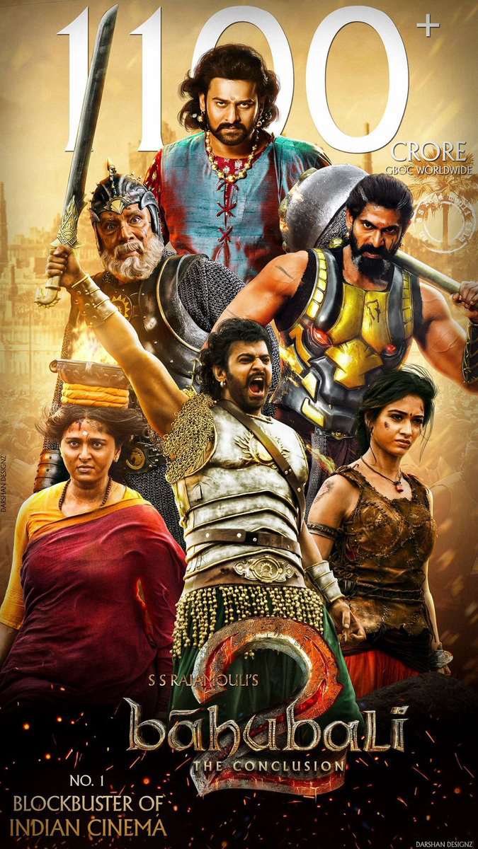 Poster Phim Sử Thi Baahubali: Hồi Kết (Baahubali 2: The Conclusion)