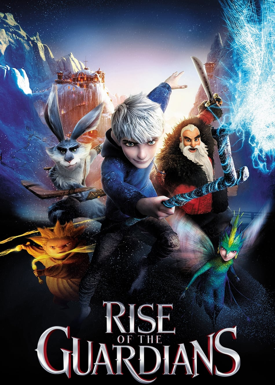 Poster Phim Sự Trỗi Dậy Của Các Vệ Thần (Rise of the Guardians)