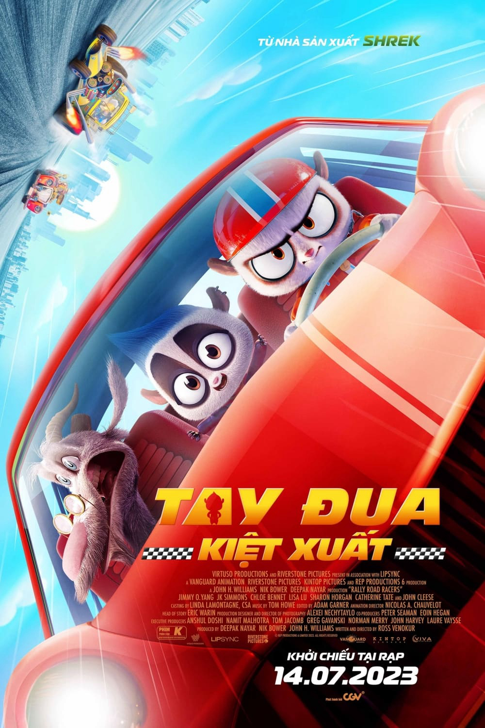 Xem Phim Tay Đua Kiệt Xuất (Rally Road Racers)