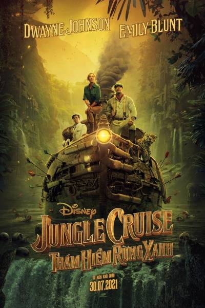 Poster Phim Thám Hiểm Rừng Xanh (Jungle Cruise)