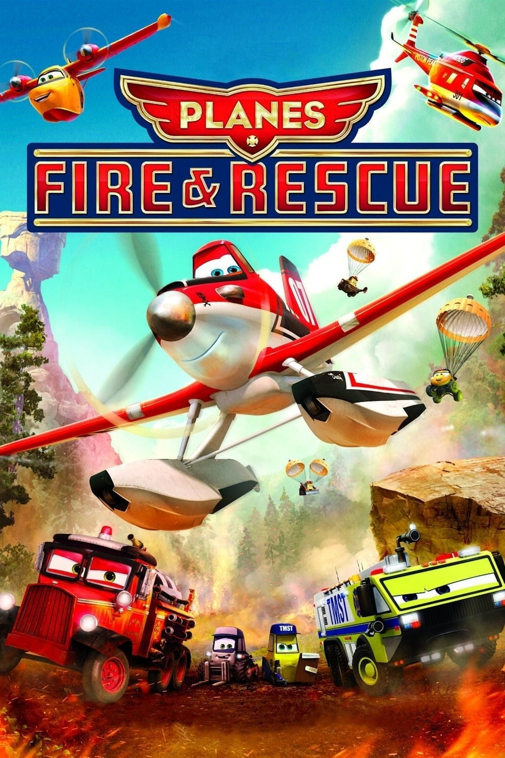 Xem Phim Thế Giới May Bay: Anh Hùng & Biển Lửa (Planes: Fire & Rescue)