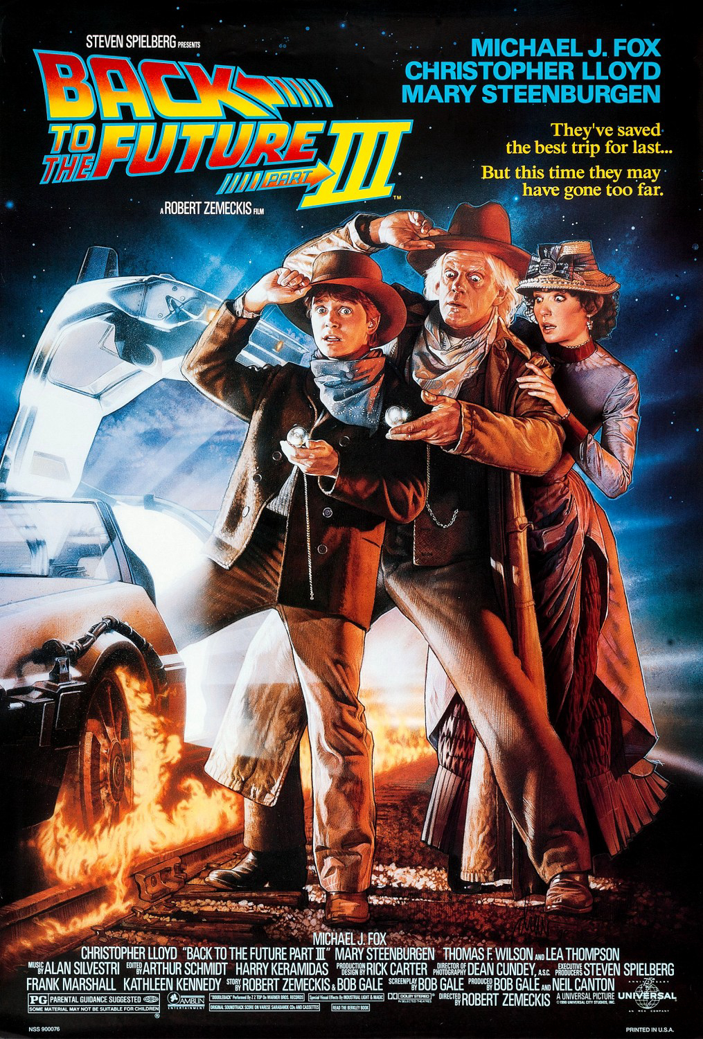 Poster Phim Trở Lại Tương Lai 3 (Back to the Future Part III)