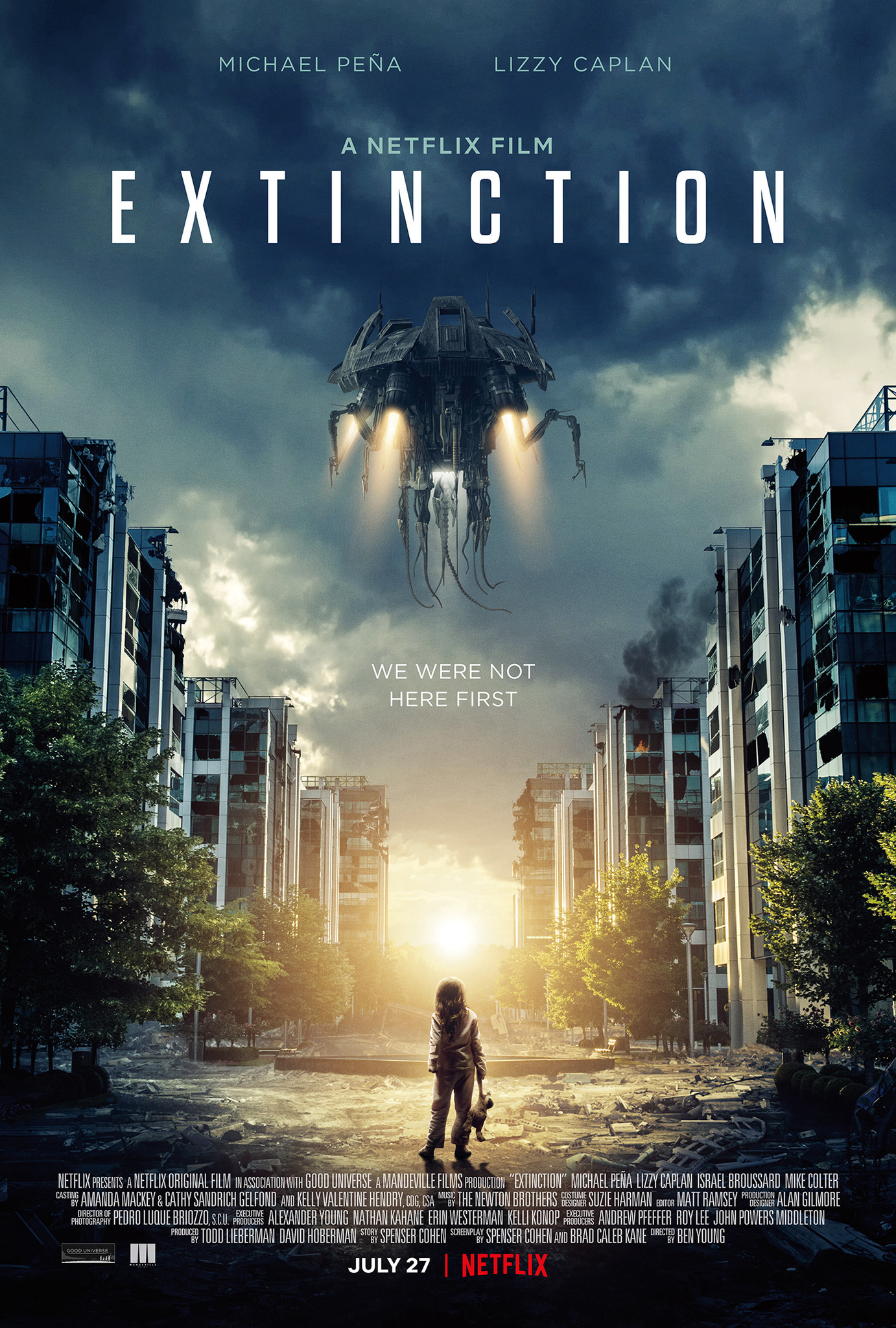 Poster Phim Tuyệt chủng (Extinction)