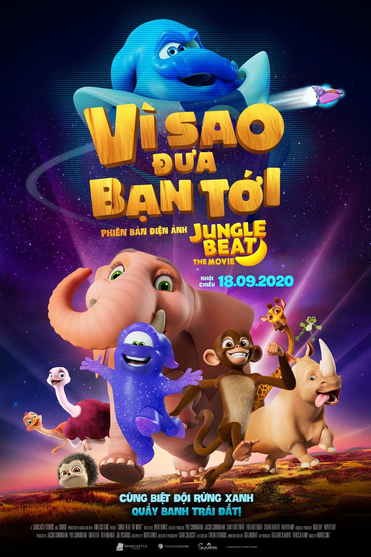 Poster Phim Vì Sao Đưa Bạn Tới (Jungle Beat: The Movie)