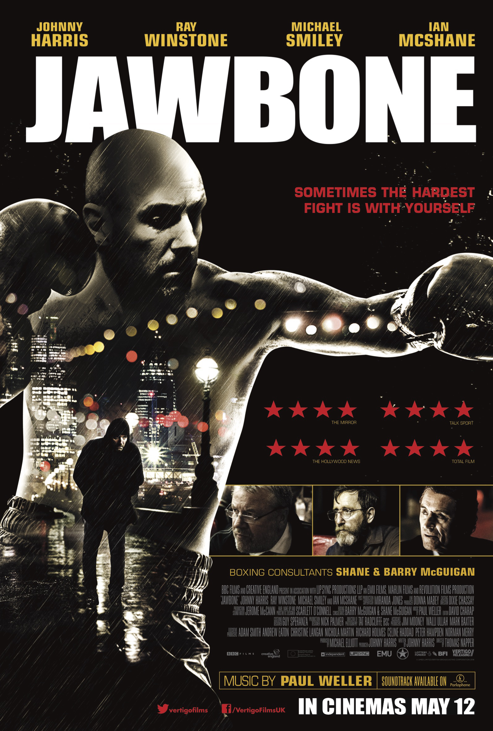 Poster Phim Võ Sĩ Quyền Anh (Jawbone)